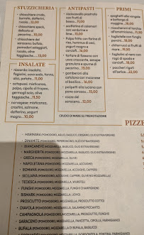 Menu / carte de Saraceno Osteria Pizzeria à Turin