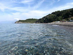 Foto di Ahladiou beach e l'insediamento