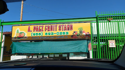 Paez Fruit Stand