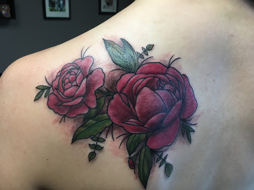 Explore rib tattoo cover up ideas, creative tattoo ideas in Coldwater, available at Relevant Tattoo and Piercing