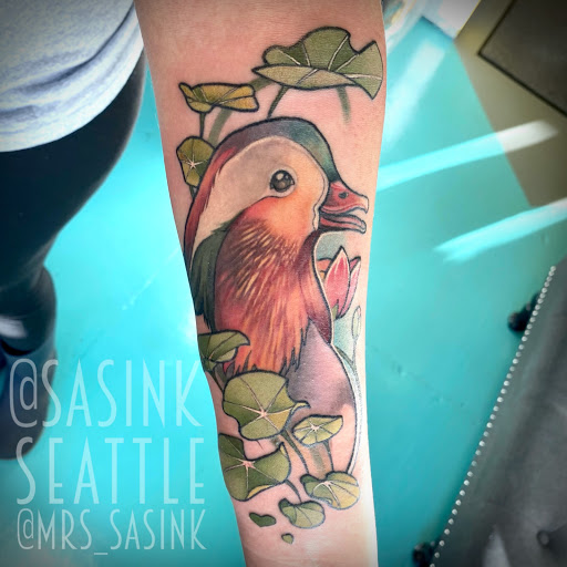 Explore opposites tattoo ideas, creative tattoo ideas in Seattle, available at West Seattle Tattoo