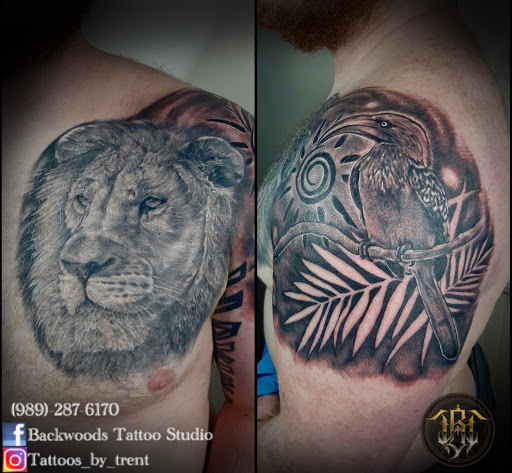 Explore cosmo and wanda tattoo ideas, creative tattoo ideas in Lakeview, available at Backwoods Tattoo Studio