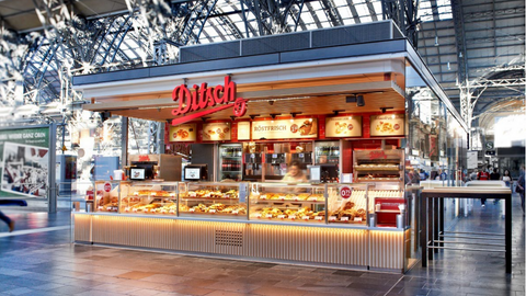 Ditsch Berlin S-Bahnhof Friedrichstraße in Berlin