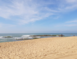 Foto von Pedrinhas Strand mit sehr sauber Sauberkeitsgrad
