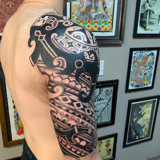 Explore mother and son matching tattoos ideas, creative tattoo ideas in Strasburg, available at Champion Tattoo Company