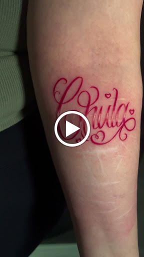 Explore ignorant style tattoo ideas, creative tattoo ideas in Upland, available at Greaskull Tattoo Alley