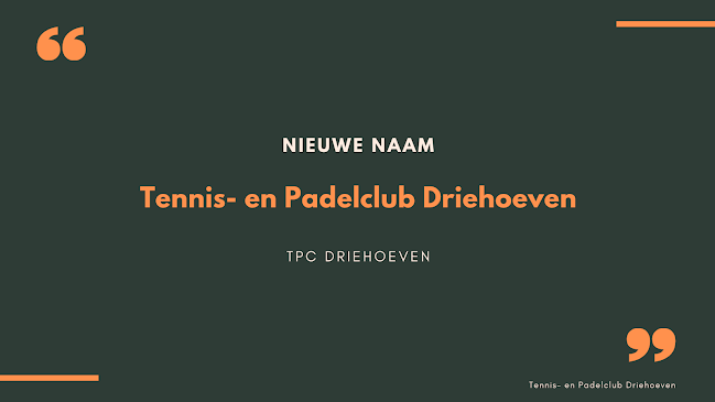 T.C. Driehoeven - Tennis & Padel - Genk