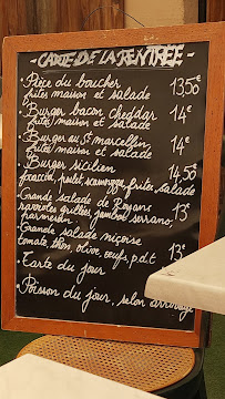 Menu du Chez Marion à Villeurbanne