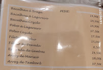 Restaurante Adega do Lila à Vila Nova de Gaia menu