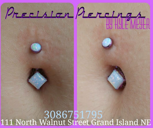 Explore cannabis tattoo ideas, creative tattoo ideas in Grand Island, available at Precision Piercings