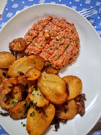 Steak tartare du Restaurant français Le Club 55 à Ramatuelle - n°2