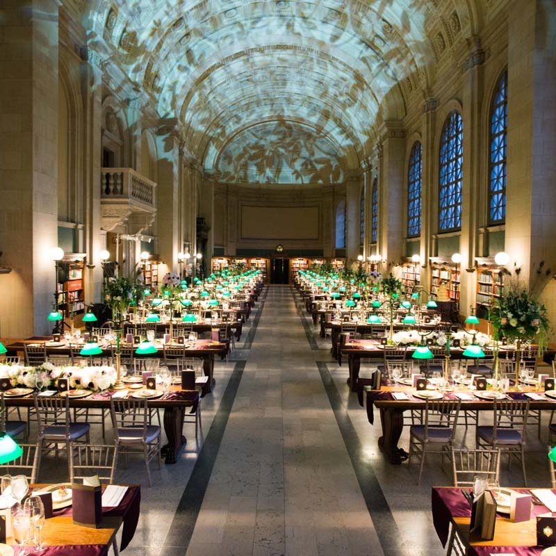 The Catered Affair at the Boston Public Library