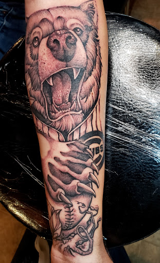 Explore manly tattoo ideas, creative tattoo ideas in Fuquay Varina, available at 401 Tattoo and Antiquities