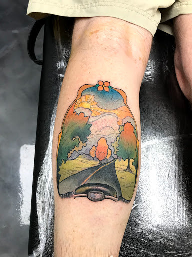 Explore toy story tattoo ideas, creative tattoo ideas in Tallmadge, available at Killjoy tattoo