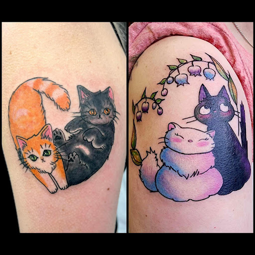 Explore kanye tattoos ideas, creative tattoo ideas in Adrian, available at Good Life Tattoo Co.