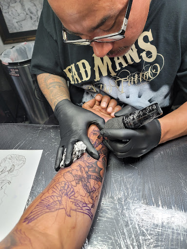 Explore black belt tattoo ideas, creative tattoo ideas in Lancaster, available at DEADMANS STUDIO