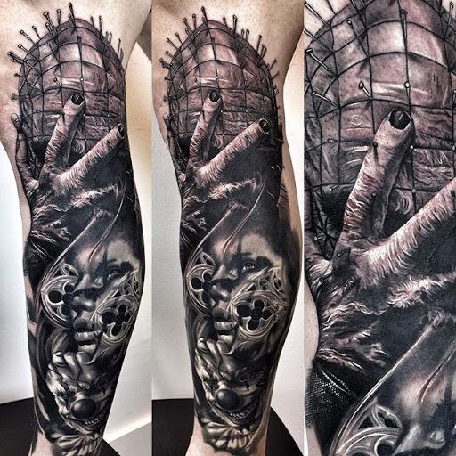 Explore music tattoo ideas men, creative tattoo ideas in Hialeah, available at Fame Tattoos