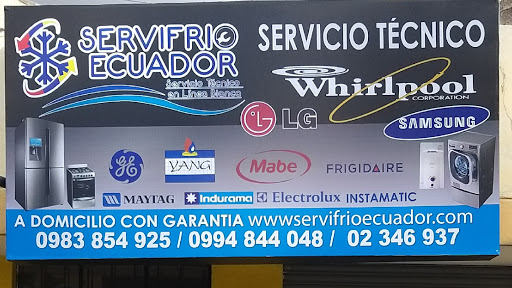 Empresas de reparacion electrodomesticos en Quito