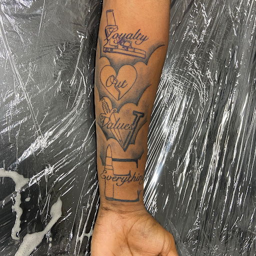 Explore bible scripture tattoo ideas, creative tattoo ideas in Charlotte, available at BNI-Tattoos