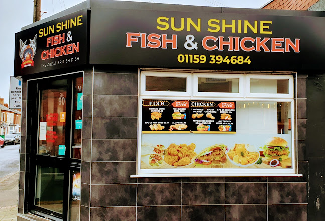 Reviews of Sun Shine Fish and Chicken in Nottingham - Restaurant