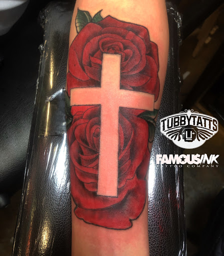 Explore chest tattoo lettering ideas, creative tattoo ideas in Hammond, available at Famous Ink, Inc.