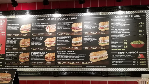 Sandwich Shop «Firehouse Subs», reviews and photos, 1036 Warrenton Rd #103, Fredericksburg, VA 22406, USA