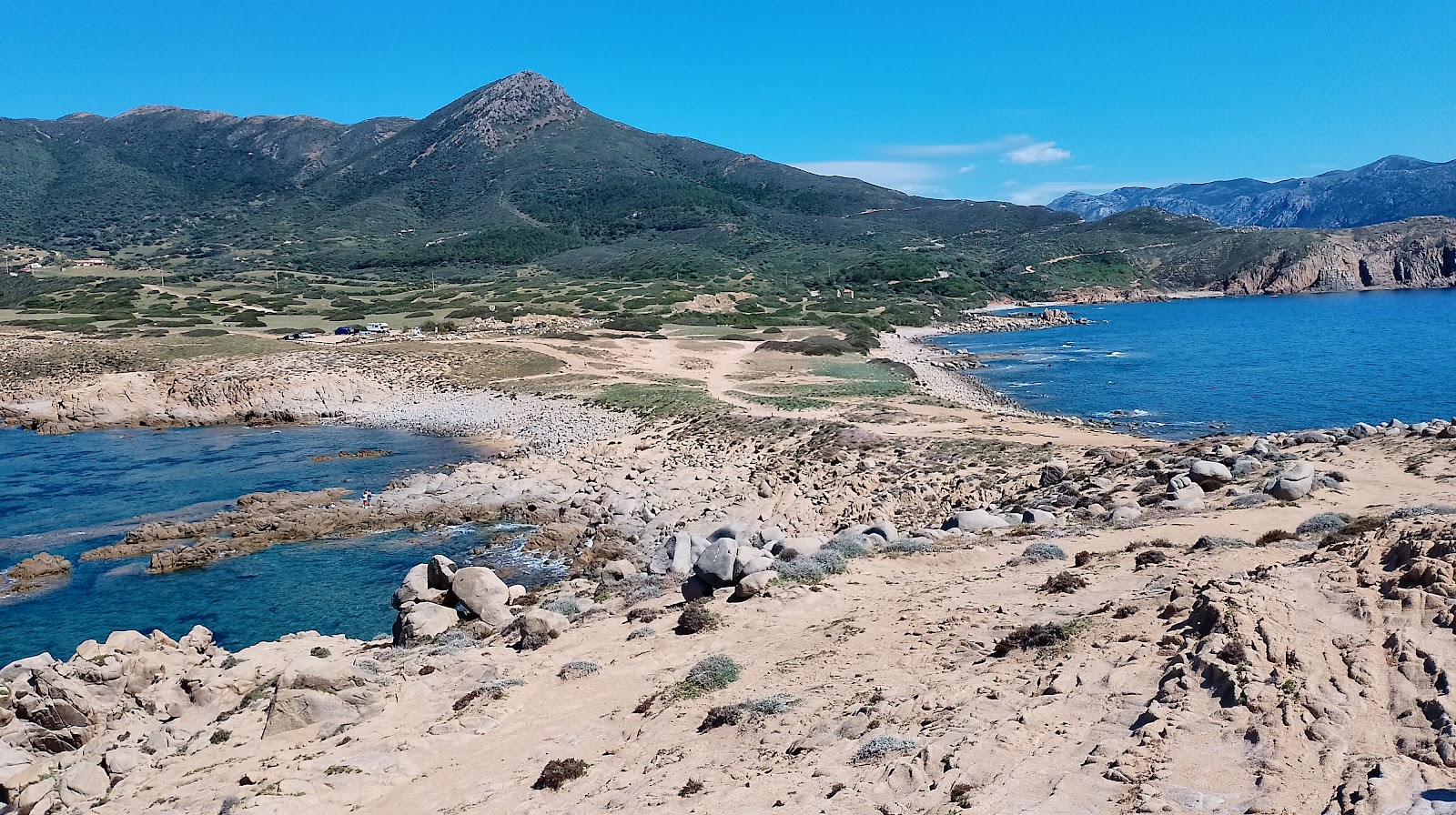 Capo Pecora Beach'in fotoğrafı vahşi alan