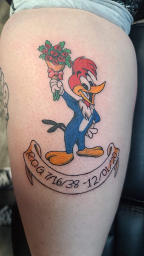 Explore fox and the hound tattoo ideas, creative tattoo ideas in Springfield, available at To the nines tattoo