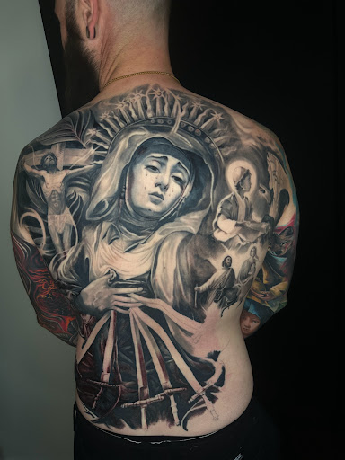 Explore doc holliday tattoo ideas, creative tattoo ideas in Chicago, available at Black Atlas Studios