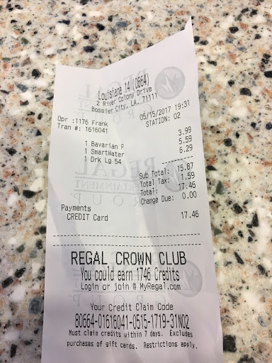 Movie Theater «Regal Cinemas Louisiana Boardwalk 14 & IMAX», reviews and photos, 2 River Colony Dr, Bossier City, LA 71111, USA