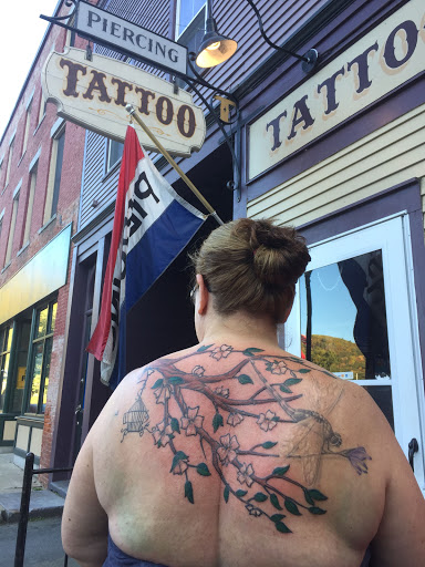 Tattoo Shop «Mountainside Tattoo & Piercing VT», reviews and photos, 55 Square, Bellows Falls, VT 05101, USA