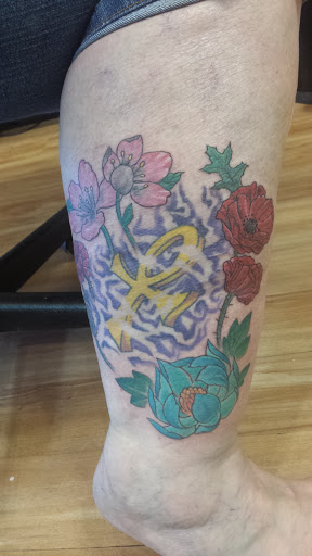 Explore camino tattoo ideas, creative tattoo ideas in Salina, available at Iron Street Tattoo and Body Piercing