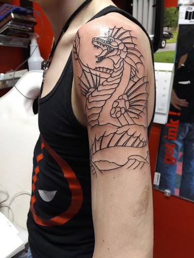 Explore word tattoo ideas for females, creative tattoo ideas in Scranton, available at Marcs Tattooing