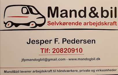 Mand og bil v/ Jesper Fruergaard Pedersen