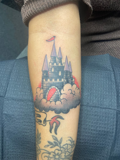 Explore music tattoos ideas, creative tattoo ideas in Middlebury, available at Lucky Rose Tattoo