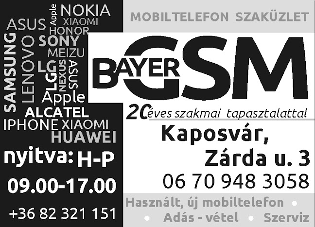 Bayer Gsm - Kaposvár