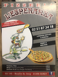 Pizza du Pizzeria L'Esperanza Benet (85490) - n°1
