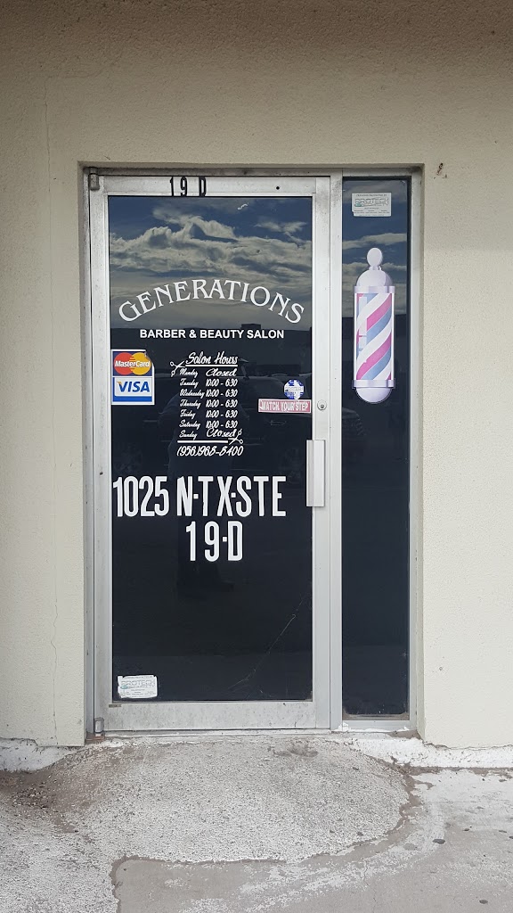 Generations Barber & Beauty Salon 78596