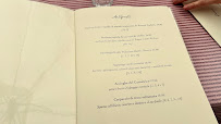 Menu / carte de Antica Osteria Il Ronchettino à Milan