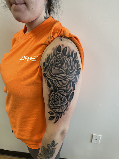 Explore red string of fate tattoo ideas, creative tattoo ideas in Seymour, available at American Gypsy Tattoo Corp.