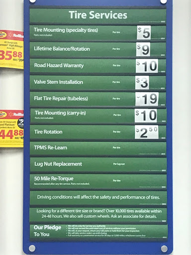 Tire Shop «Walmart Tires & Auto Parts», reviews and photos, 6192 Gunn Hwy, Tampa, FL 33625, USA