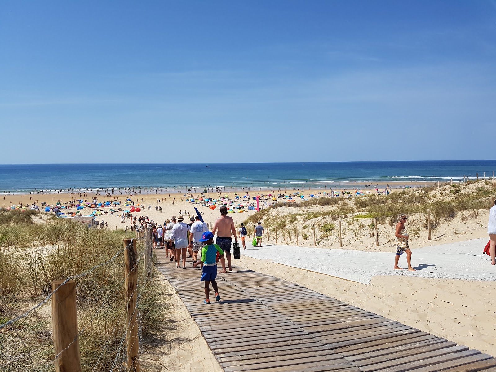 Foto von Plage Du Truc Vert mit langer gerader strand