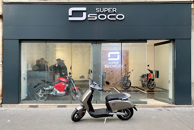 Super Soco Paris - by MAZE à Paris