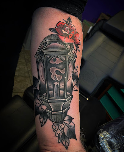 Explore mc escher tattoo ideas, creative tattoo ideas in Fort Wayne, available at Grade A Tattoos and Body Piercing