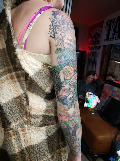 Explore billie eilish tattoos ideas, creative tattoo ideas in Linn Creek, available at Hillard Skillard Tattoos, LLC.