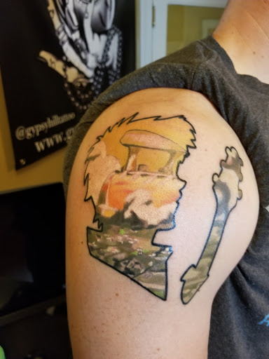 Explore tattoo ideas for family tree, creative tattoo ideas in Chapel Hill, available at Golden Falcon Tattoo and Piercing