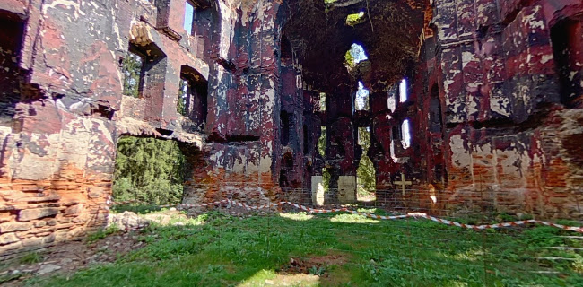 zřícenina kostela sv. Jana Křtitele