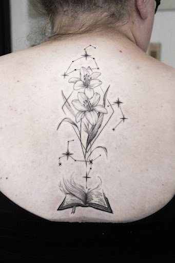 Explore puzzle tattoos ideas, creative tattoo ideas in Logan, available at The White Wasp Tattoo Studio
