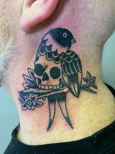Explore nomad tattoo ideas, creative tattoo ideas in Canfield, available at Black Rose Tattoo Studio