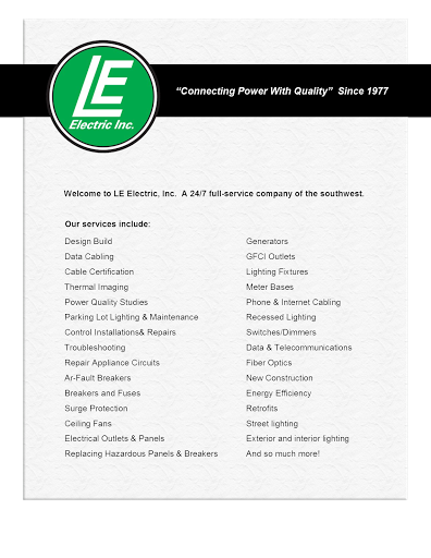 Electrician «L-E Electric, Inc.», reviews and photos, 4558 Gerald Dr, Las Cruces, NM 88007, USA
